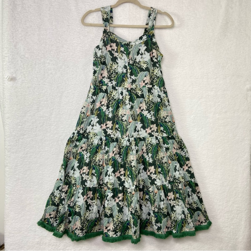 Beau & Ro x Markey | The Palm Beach Sara Midi dress. Missing belt size Small - Picture 3 of 16